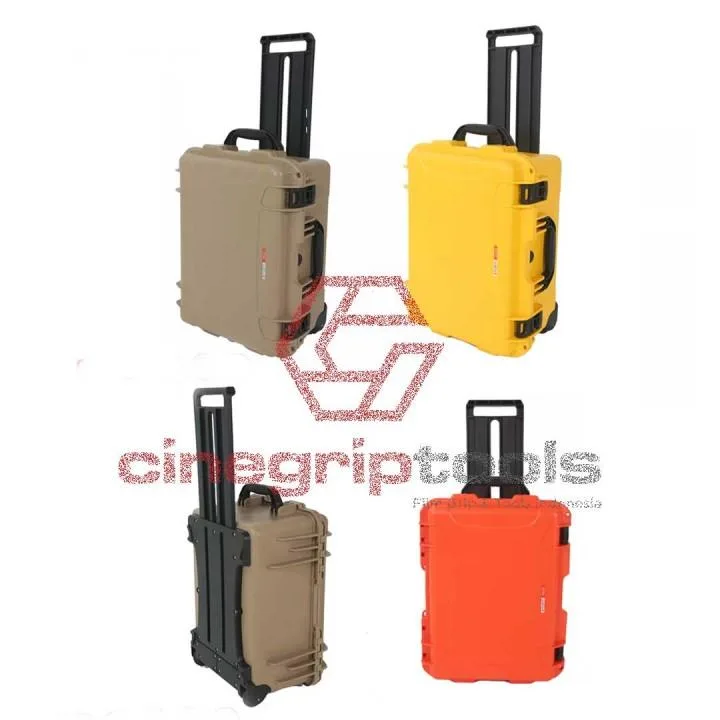 CGT 3620 Protective Waterproof Case with wheel + Padded Divider