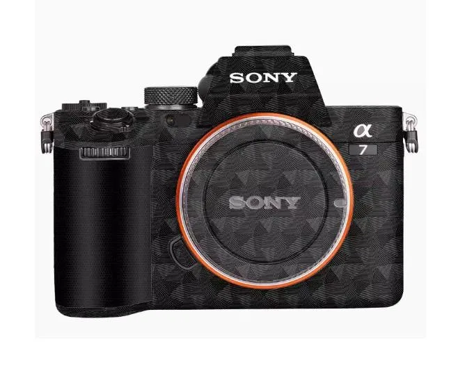 3M Sticker For SONY A7M4 - triangle black + matrix