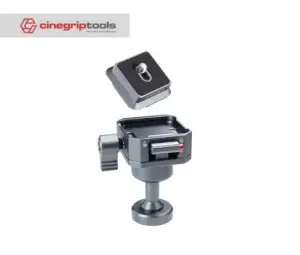Leaplight Inverted Quick-Release Tripod Head Aluminum Alloy Spherical Quick-Release Lock, Rotating Tripod Adapter Base Accessories for Mirrorless Cameras (Horizontal/Vertical Screens) - LYK2