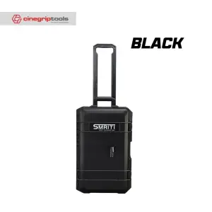 SMRITI HARDCASE (Pelican Copy) S5129 Pull Rod Protective Waterproof Tools Case With Warren file + TrekPak - Black