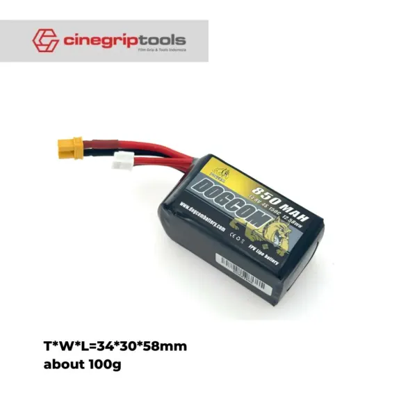 DOGCOM FPV Battery XT30 DC850/150C-4S 14.8V