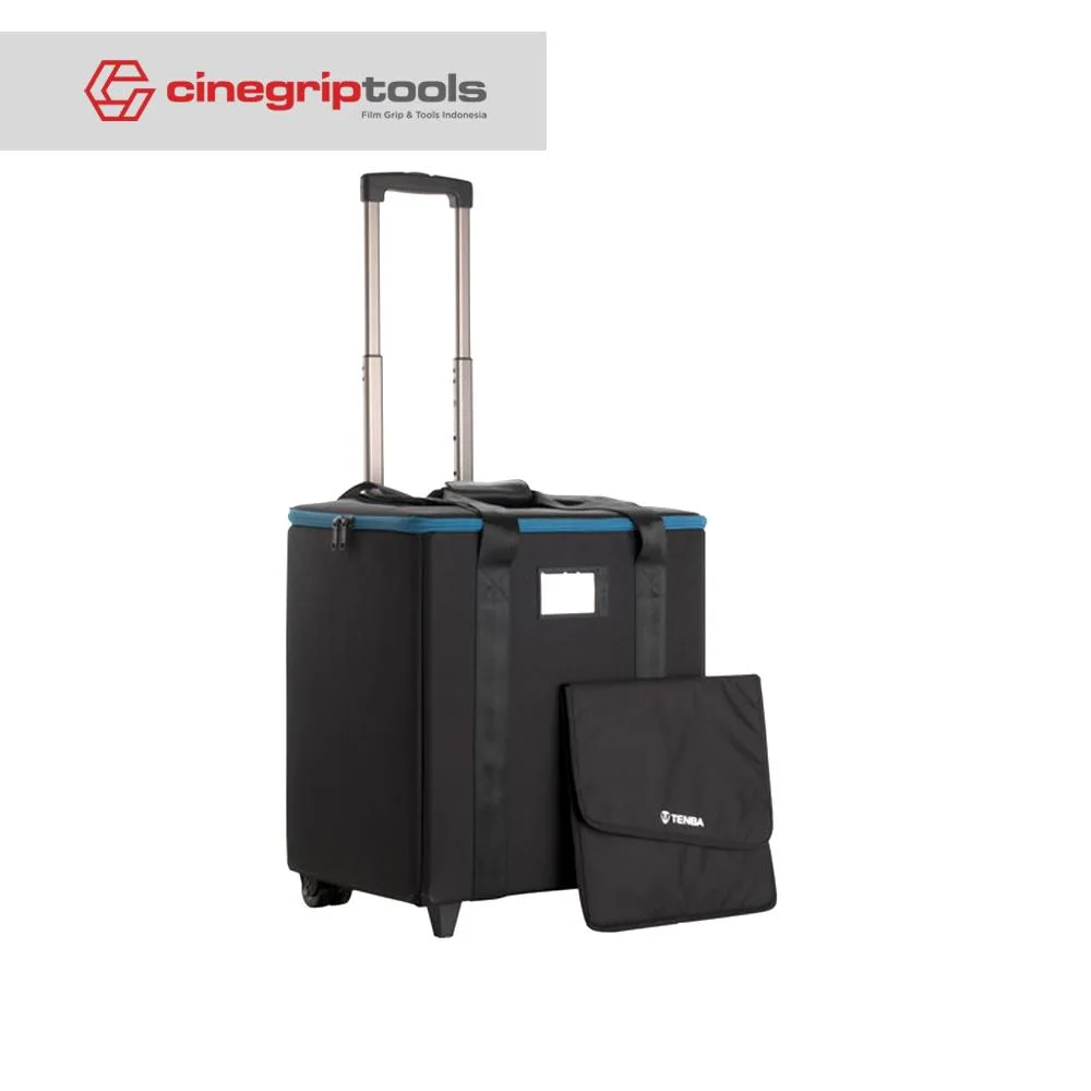 Tenba 1x1 LED 3-Panel Case with Wheels - Black