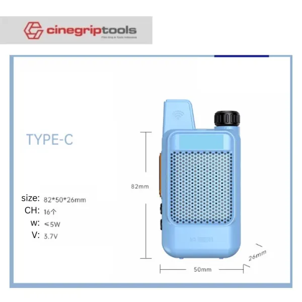 Cinegriptools WalkieTalkie 230 Mini - Set