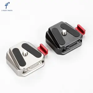 Universal Quick Release Plate with 1/4 Inch Screw for DSLR Camera