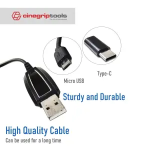Cable for HT Mini Cinegtiptools walkie talkie Software