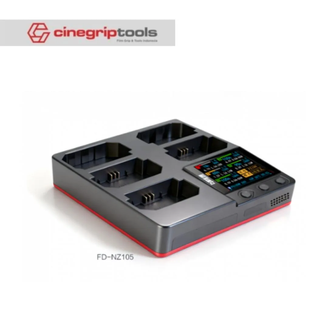 Feidu FD-NZ105 Small Train Z1 Multifunctional Five-bay Fast Charger FZ-100 Battery Charger