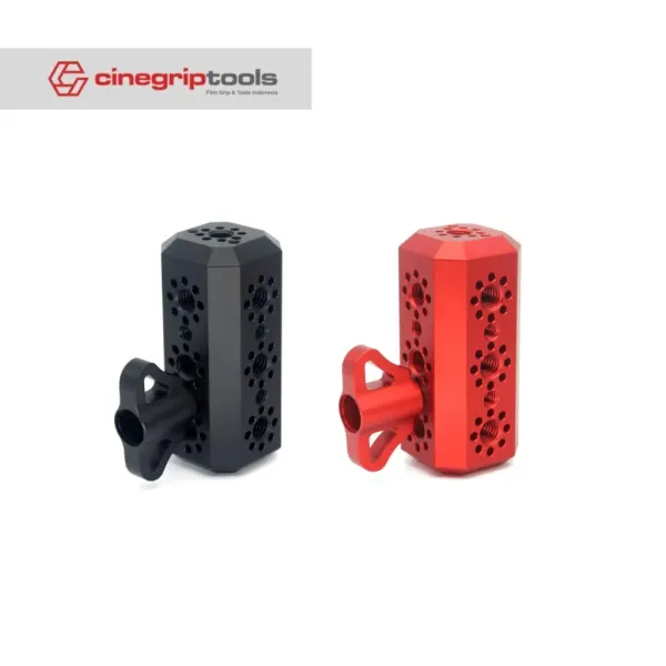 Universal Photography Light Stand Tripod Adapter with 1/4" 3/8" Thread Holes for Studio Lighting, Camera, Magic Arm
