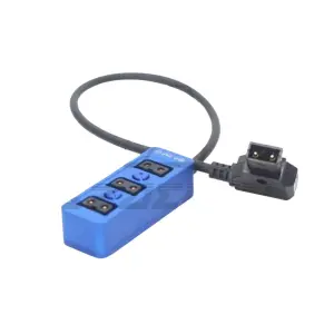 D-TAP for 3 D-tap Camera power splitter with 1/4'' screw