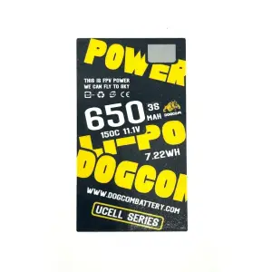 DOGCOM Battery XT30 - DC650/150C-3S UCELL 11.1V