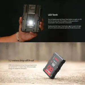 SWIT V-mount Battery CIMO-98S 98Wh USB-C Slim Cine