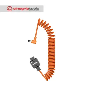 ZGCINE DT-DC L- D-Tap to DC Power Cable (DC=5.5*2.5) Coiled Braided Cable