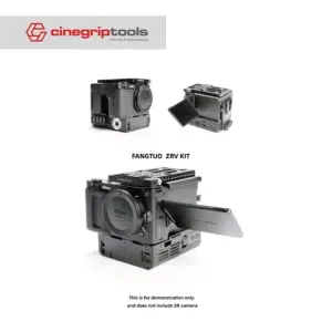 Fangtuo ZRV For Nikon ZR Cage with Heatsink & Power Supply Expansion Kit V-mount Battery Power Supply Kit