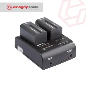 SWIT S-3602F 2-ch SONY NP-F Charger and Adaptor