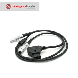 D-TAP to double 2pin Power Adapter For Teradek vaxis hollyland 60cm