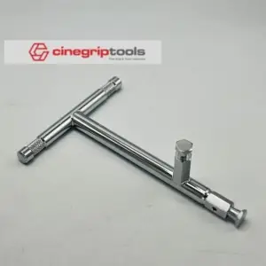 Three-Head Silver Extension Rod