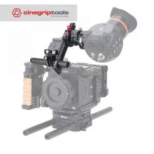 Nitze EVF Mount with NATO Rail and ARRI Rosette EVF-K03