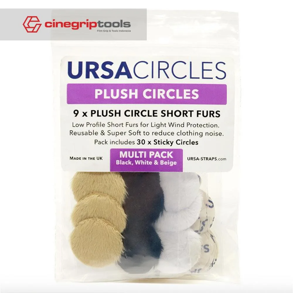 Ursa Plush Circles MULTI PACK (x 9 + 30 Stickies)