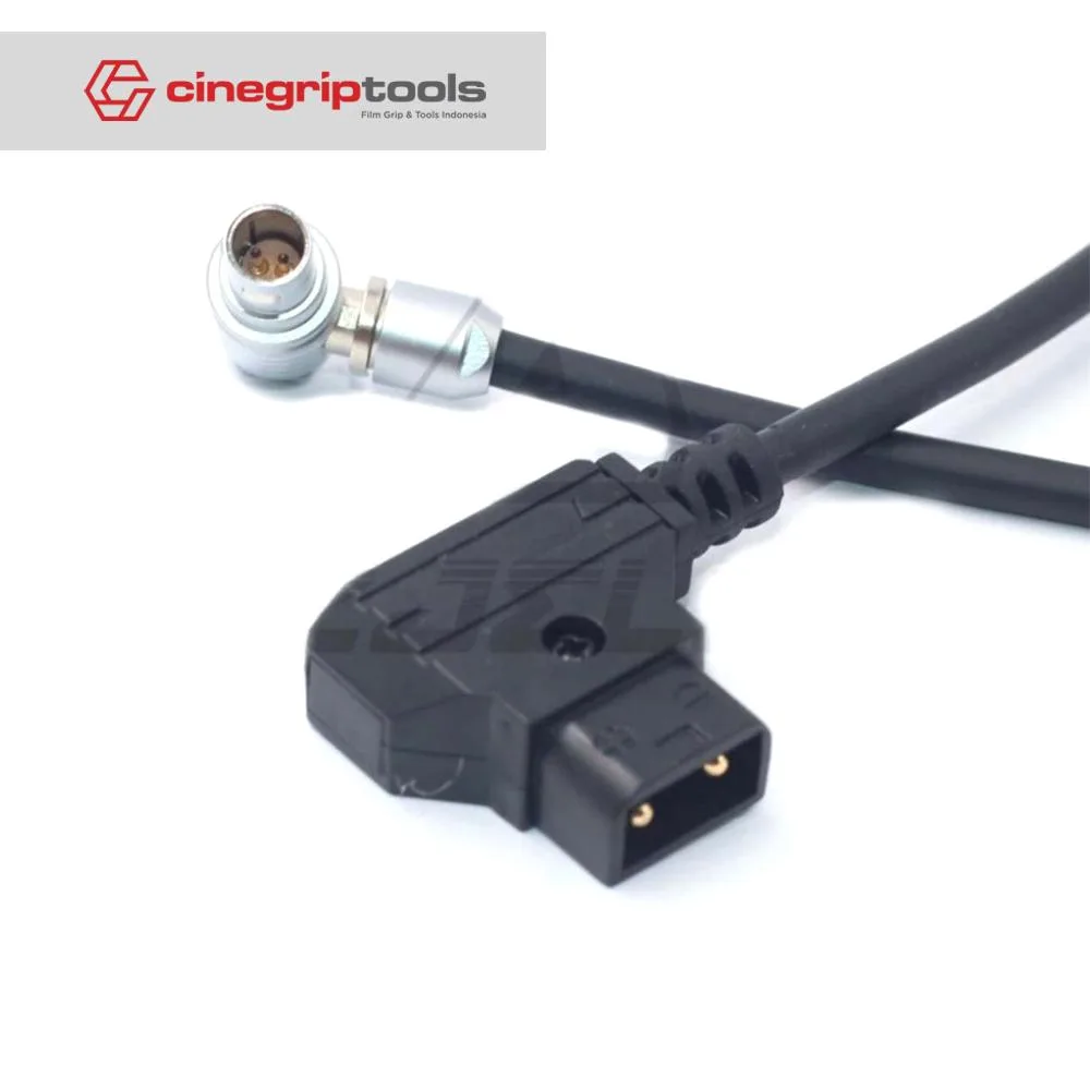 D-Tap to Right Angle 2pin Cable for Vaxis, teradek, hollyland, dll