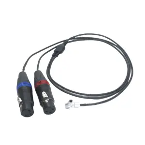 5pin Audio Plug To Double 3-Pin XLR Female Audio Cable 60CM