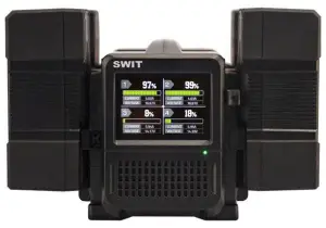 SWIT PC-P461S 4x100W Super Fast V-mount Charger