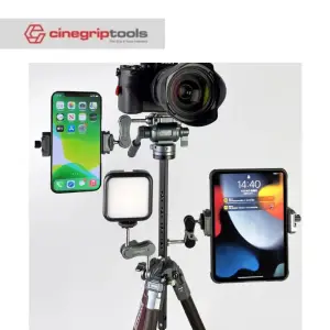 Leaplight Carbon Fiber Tripod with Mini Fluid Head LYQ1+LYR1