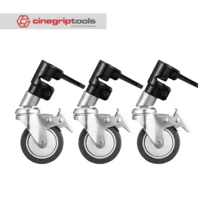 25mm Caster Wheel C-Stand Magic Leg Photography Light Stand