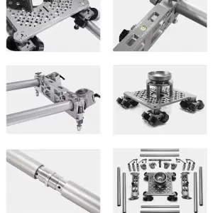 Tilta Cine Dolly Slider Kit Bowl 100mm & 220cm Track - TSS-01