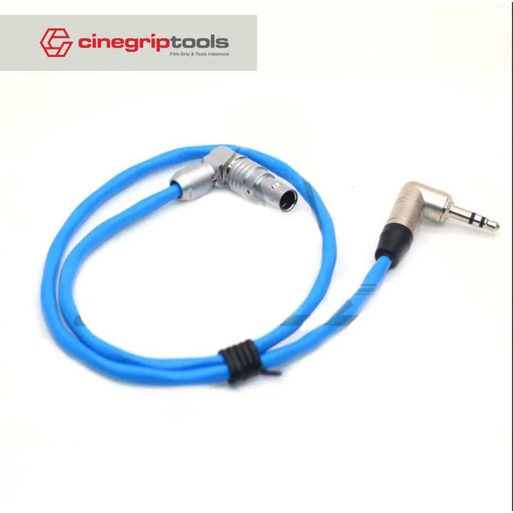 3.5 to Angled 9-Pin for RED KOMODO Tentacles Sync Time Code Cable