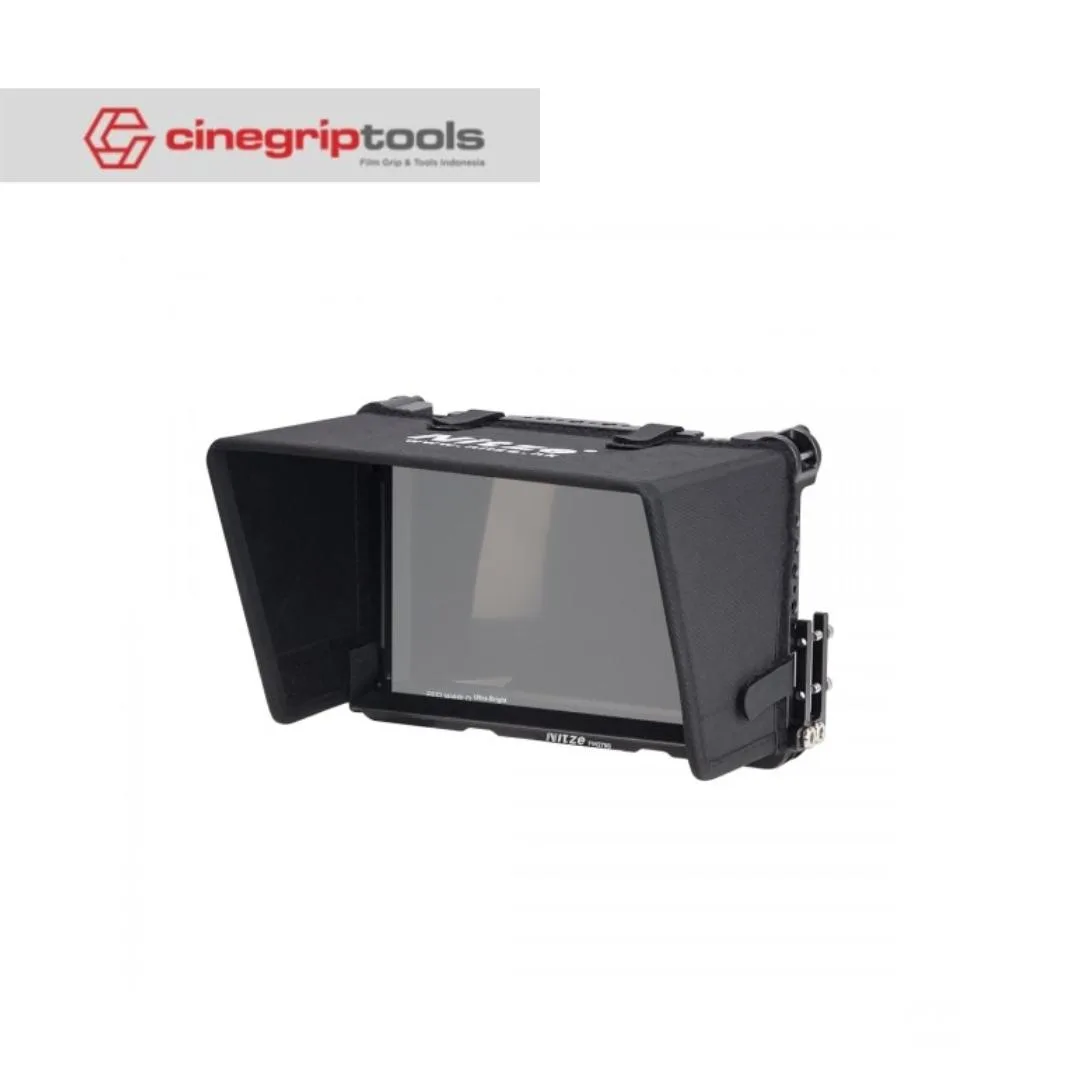 NITZE MONITOR CAGE WITH SUNHOOD FOR FEELWORLD FW279S - TP2-FW279S