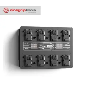SWIT Ultra fast V-mount Wall Charger - MATRIX-S8 8×100W