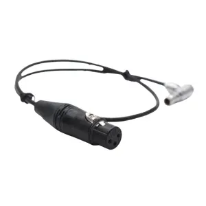 Audio Line for XLR 3pin Female to Right Angle 6Pin Audio Connector