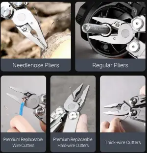 Nextool NE20203 Flagship Pro Multi Tool (Silver)