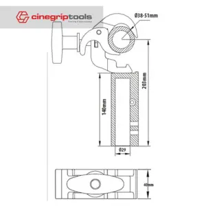 KCP-841 Silver Arch Coupler w/Quick Receiver