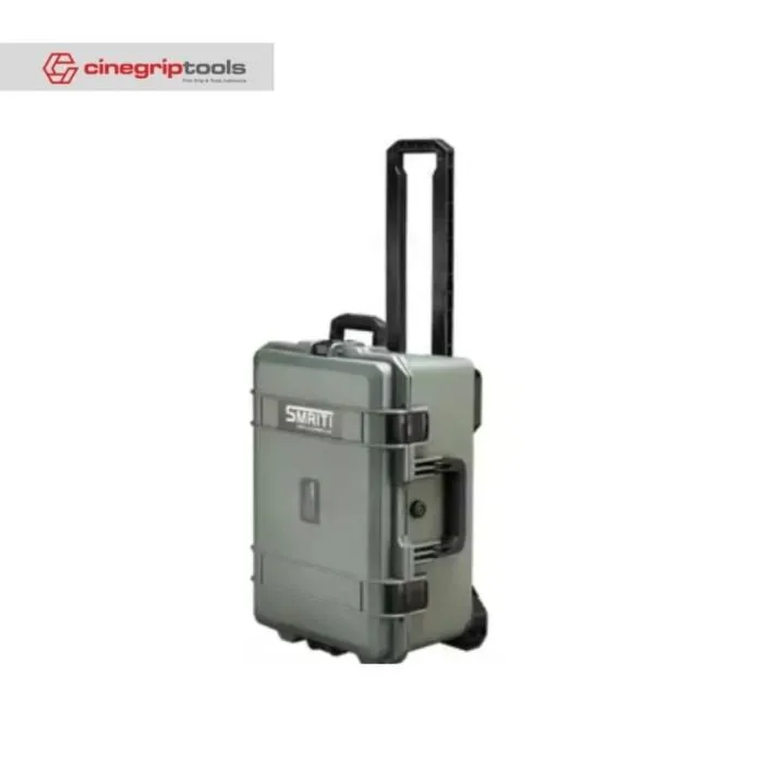 SMRITI S5236 Pull Rod Protective Waterproof IP67 Tools Case With Pick and Pluck Foam - Army