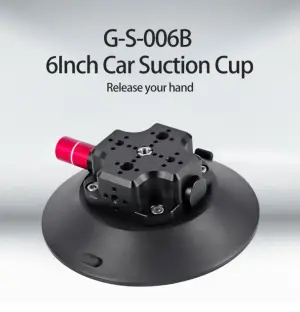 Multi-Function Support Load 100Kg 6 Inch Suction Cup For Car Camera