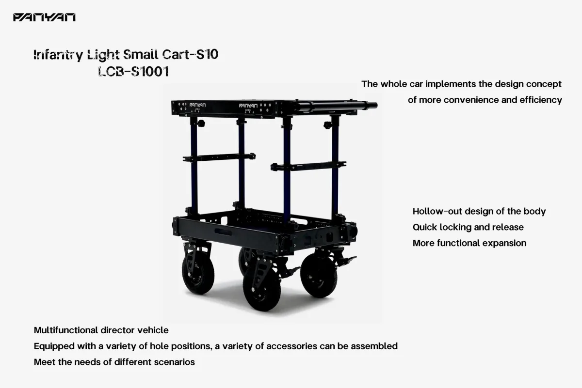 PANYAN Small Infantry Cart - 10 inch wheels - LCB-S1001