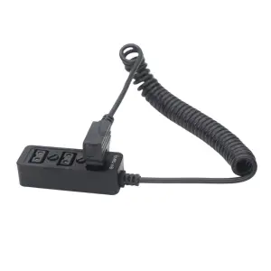 Camera Power D-TAP Distributor Three Way Splitter Metal Case