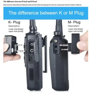Intercom Phone Wireless Bluetooth Headset Universal K Head M Head Adapter Earhook