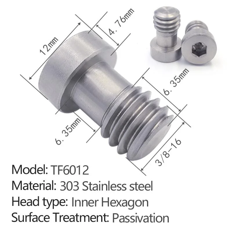 hexagon socket quick release screw TF6012 - 2 pcs per pack
