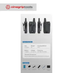 Cinegriptools Walkie talkie HT M3 - 1SET 2Biji 2Buah 2pcs