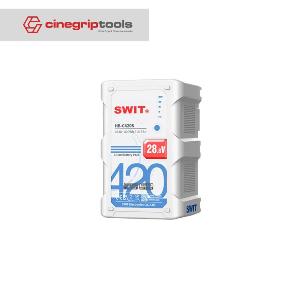 SWIT V-mount Battery 500W High Load 420Wh