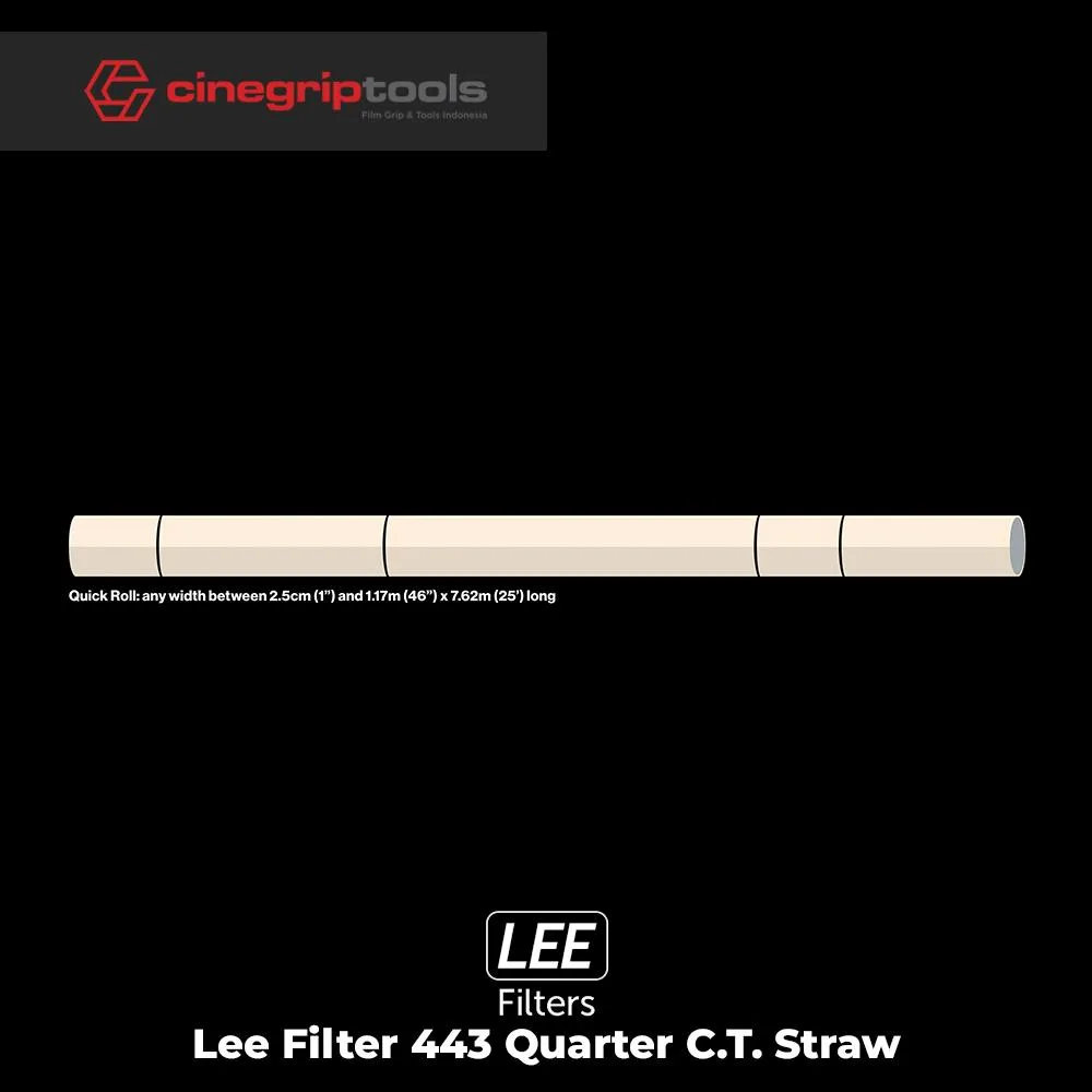 Lee Filter 443 Quarter C.T. Straw