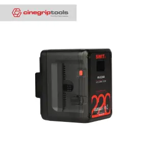 SWIT V-Mount Battery PB-S220A 220Wh Multi-sockets Square Digital