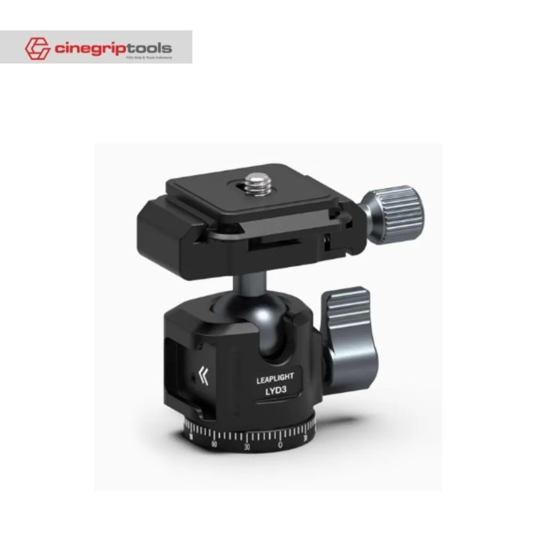 Leaplight Mini Ball Head Metal Universal Rotating - Arca Gimbal