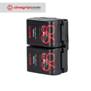 SWIT KA-M20S Dual Pocket V-mount Batteries Hot Swap Plate