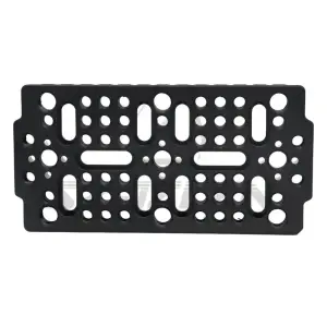 Universal Cheese Plate With 1/4, 3.8 Arri Locating Pins