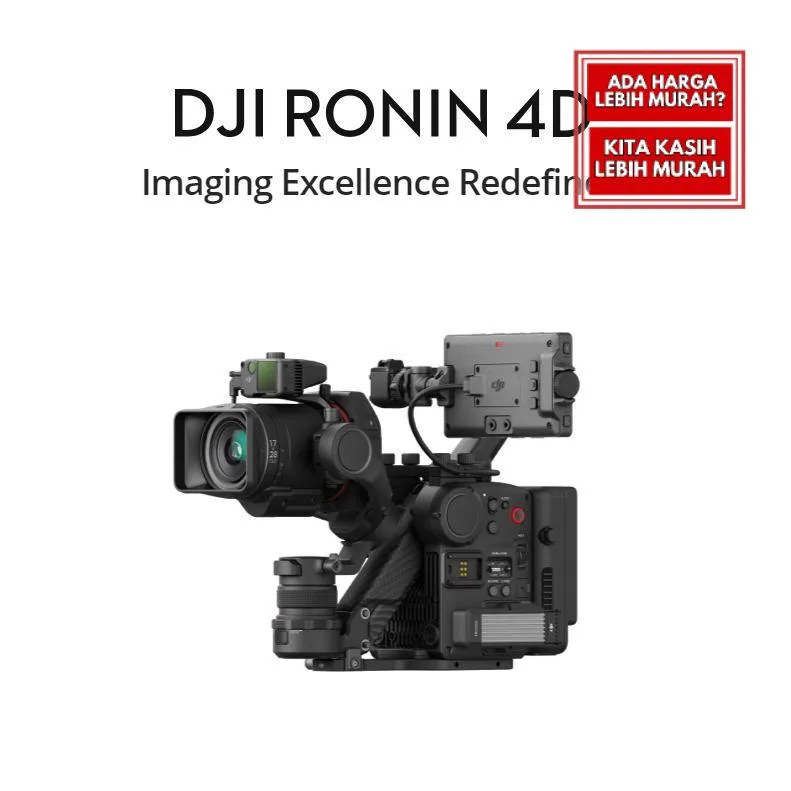 DJI Ronin 4D 4-Axis Cinema Camera 8K Combo Kit