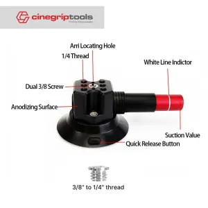 3 Inches suction cup