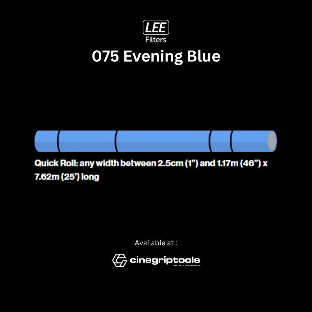 Lee Filter 075 Evening Blue