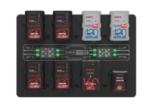 SWIT Ultra fast V-mount Wall Charger - MATRIX-S8 8×100W